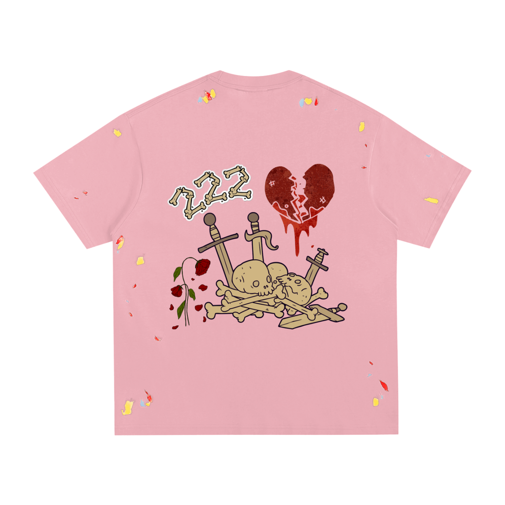 HSTL Til I Die Paint Splatter T-Shirt