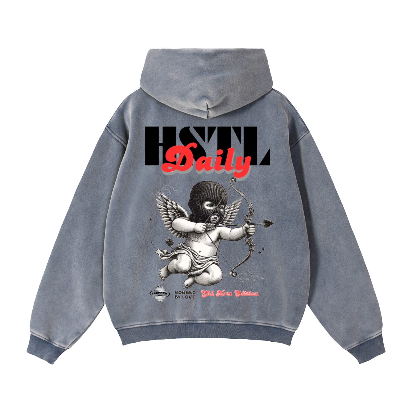 Zip-Through Boxy Fleece Hoodie