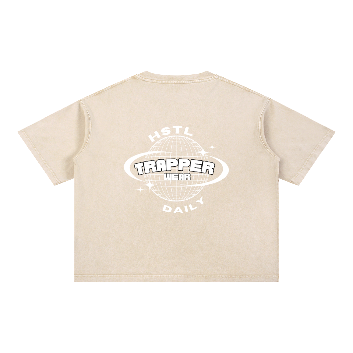 Mineral Wash Boxy Cotton T-Shirt