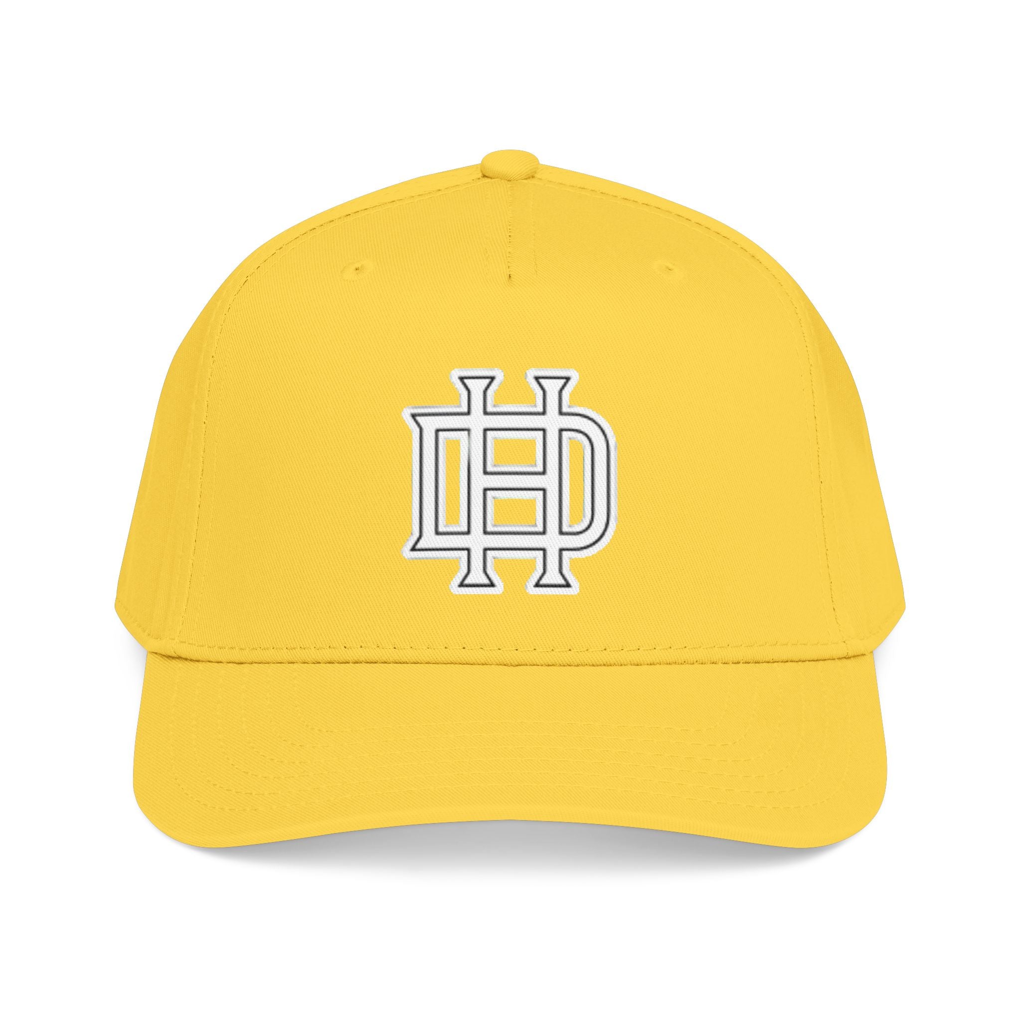 Interlocking DH Logo Mid Profile Baseball Cap | Embroidered Monogram Hat