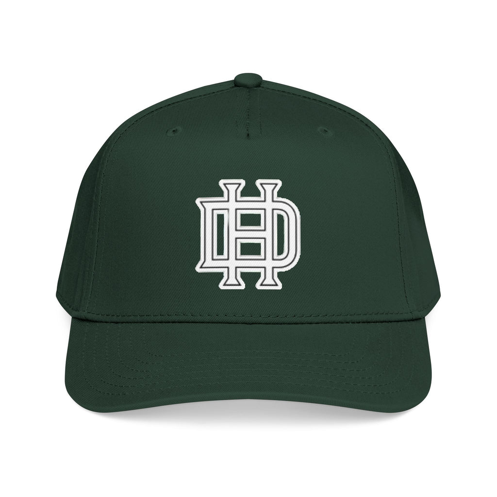Interlocking DH Logo Mid Profile Baseball Cap | Embroidered Monogram Hat