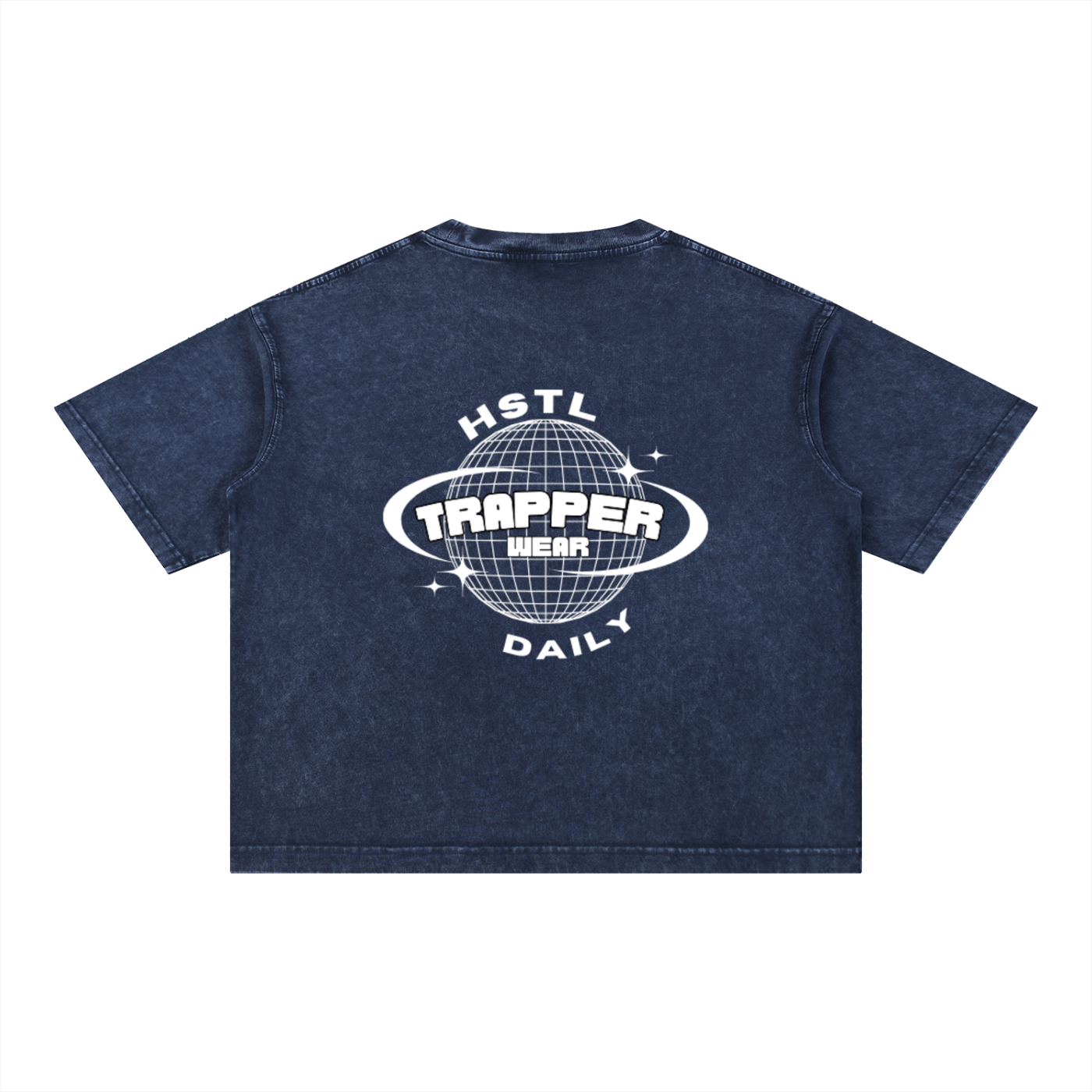 Mineral Wash Boxy Cotton T-Shirt