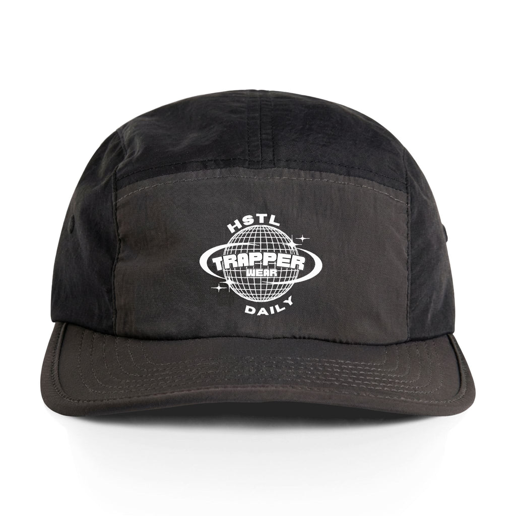 Trapper Daily Two-Tone Nylon Cap — Retro Logo Outdoor Adventure Hat