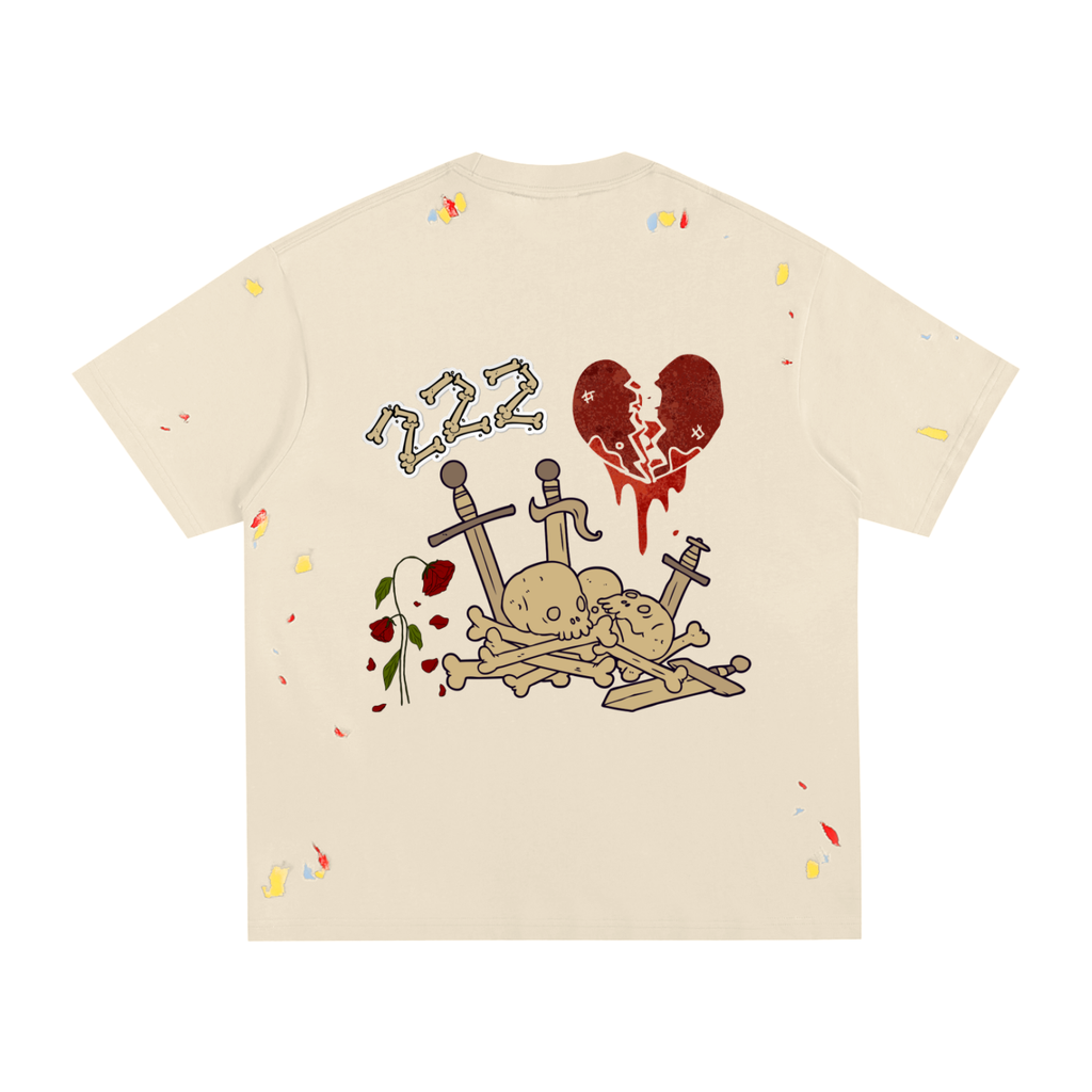 HSTL Til I Die Paint Splatter T-Shirt
