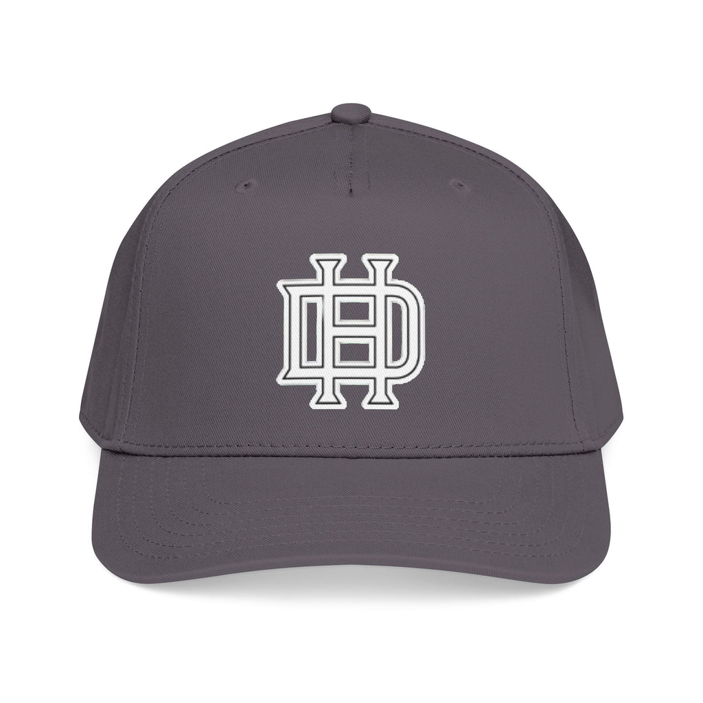 Interlocking DH Logo Mid Profile Baseball Cap | Embroidered Monogram Hat