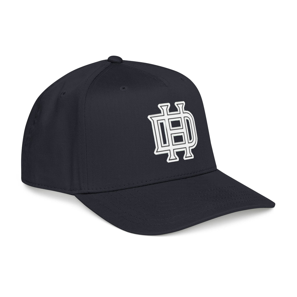 Interlocking DH Logo Mid Profile Baseball Cap | Embroidered Monogram Hat