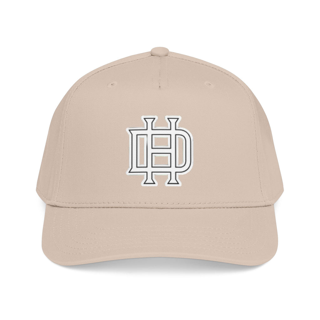 Interlocking DH Logo Mid Profile Baseball Cap | Embroidered Monogram Hat