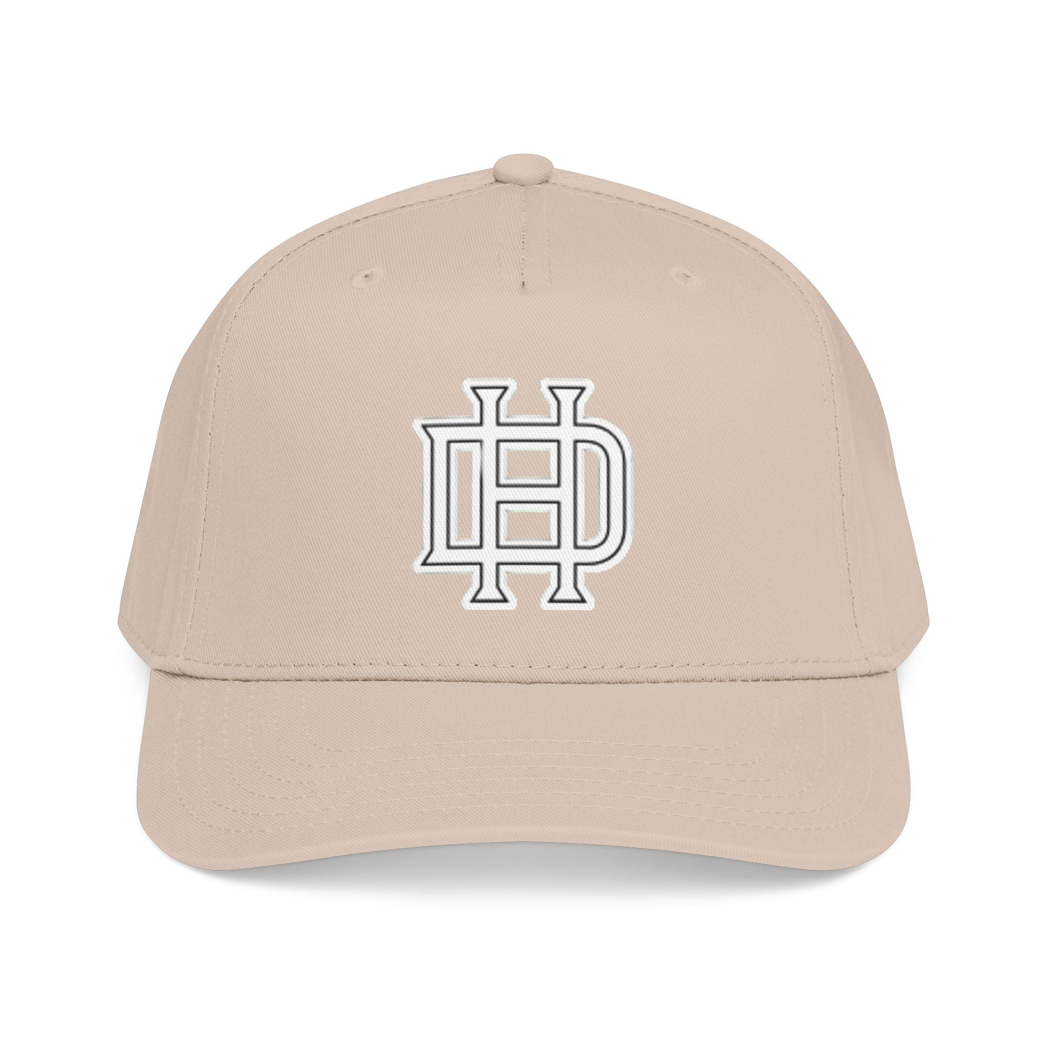 Interlocking DH Logo Mid Profile Baseball Cap | Embroidered Monogram Hat