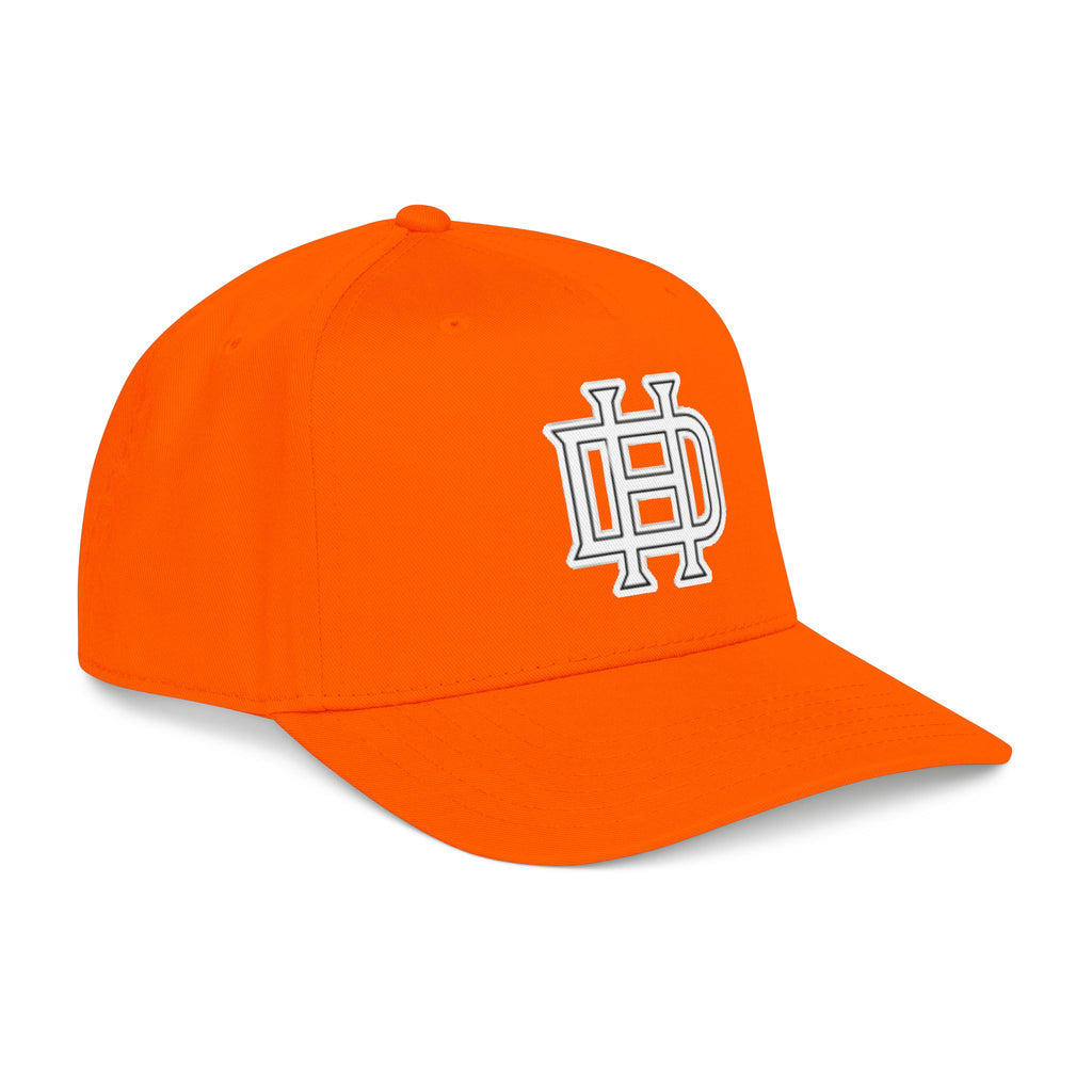 Interlocking DH Logo Mid Profile Baseball Cap | Embroidered Monogram Hat