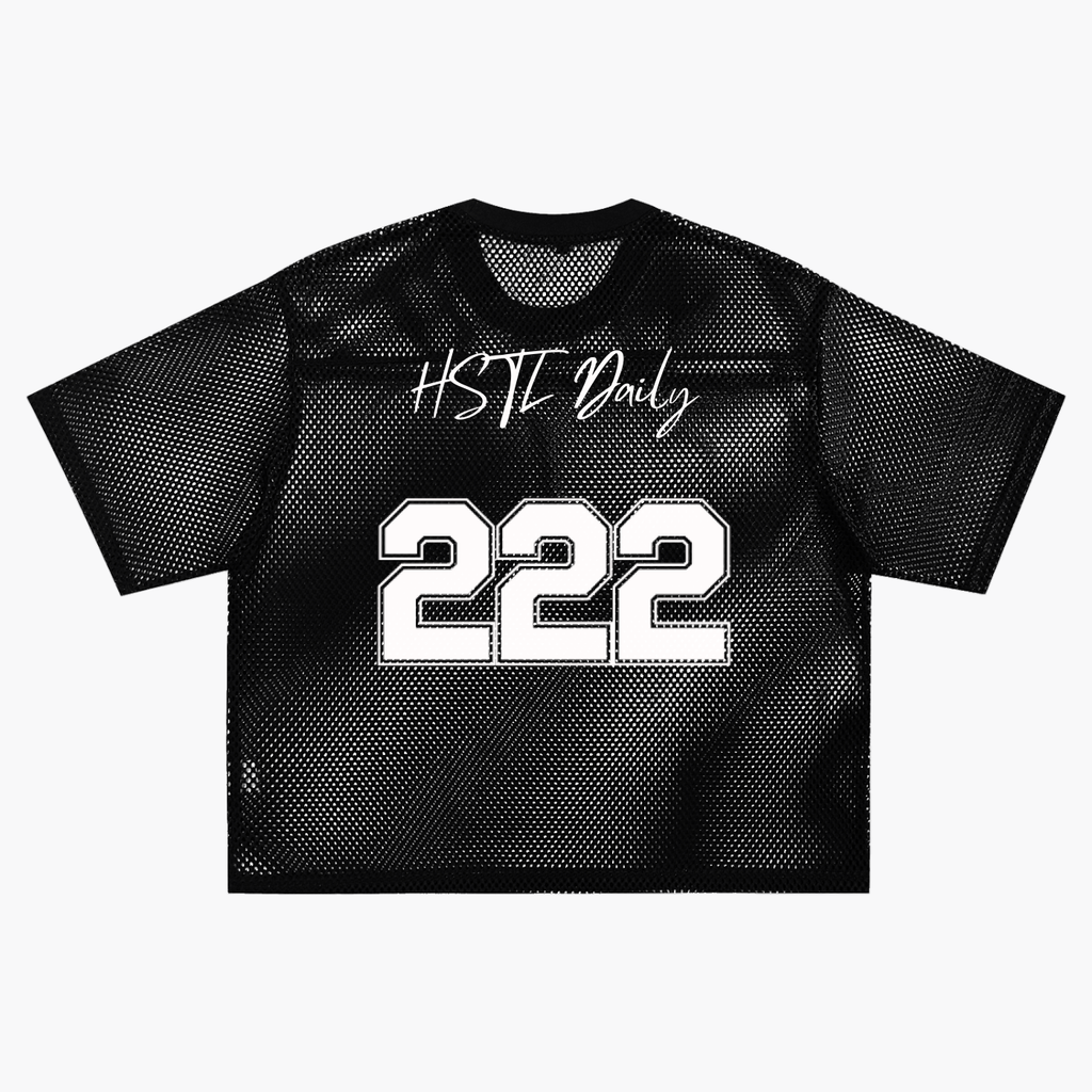 See-through Boxy Net T-Shirt