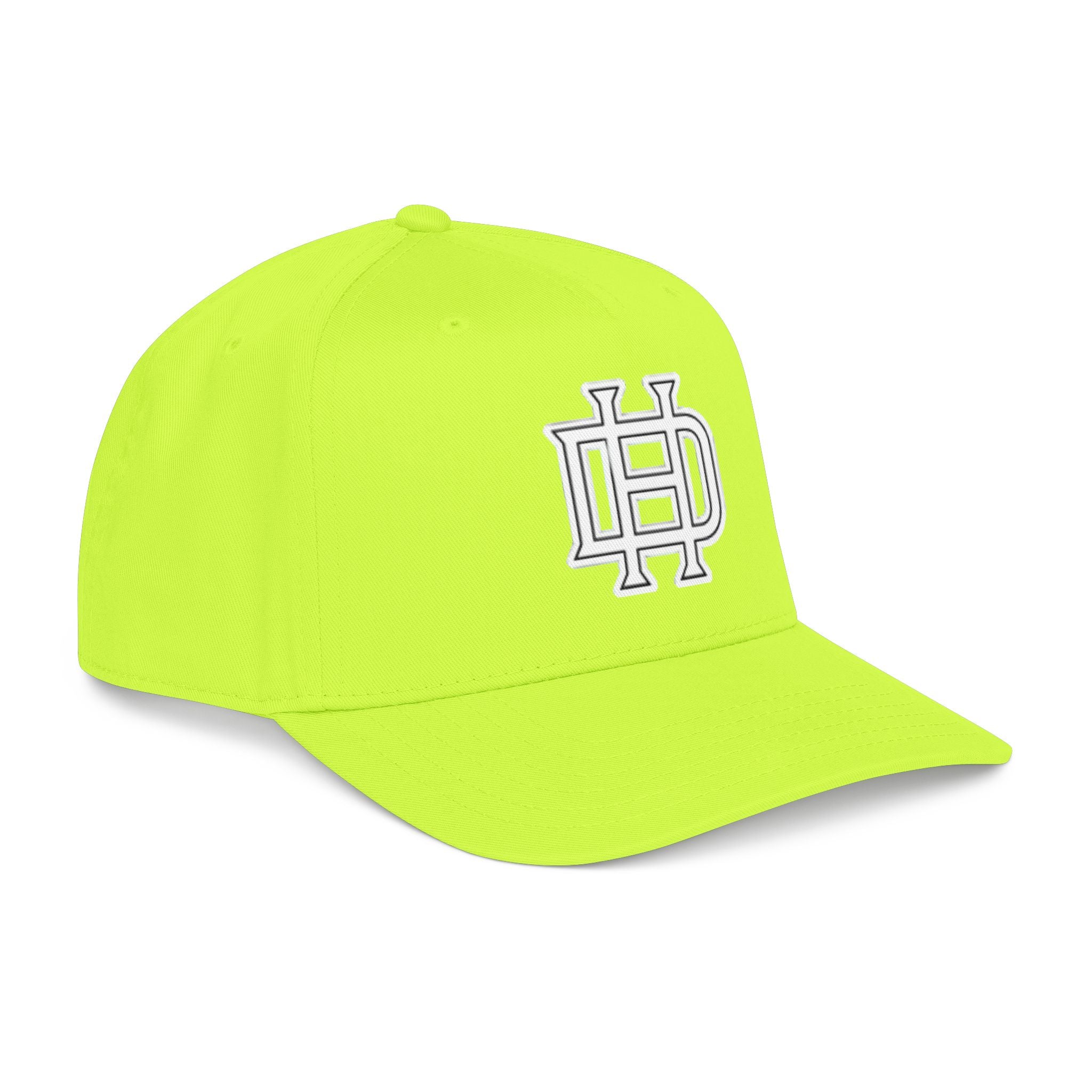 Interlocking DH Logo Mid Profile Baseball Cap | Embroidered Monogram Hat