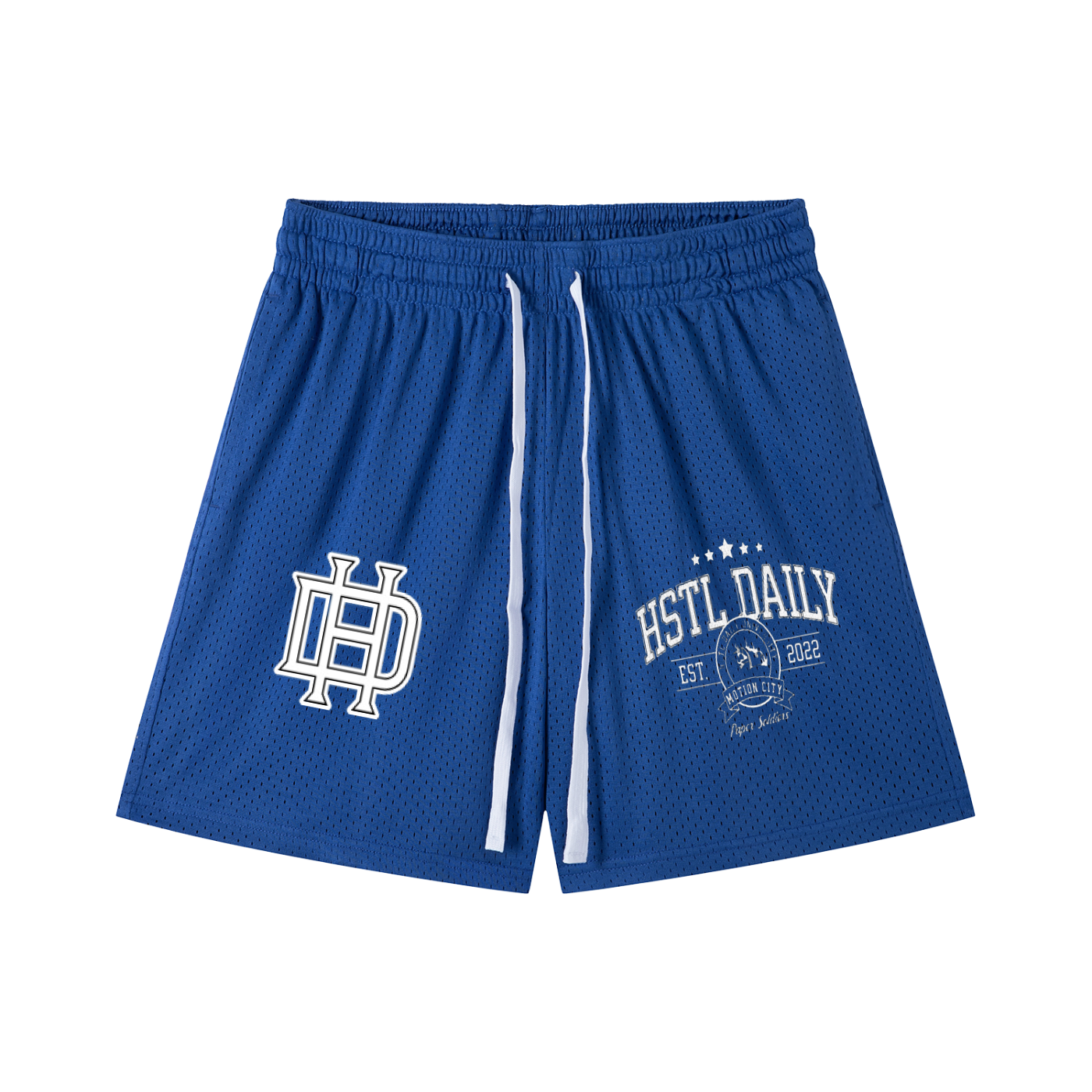 Mesh Drawstring Shorts