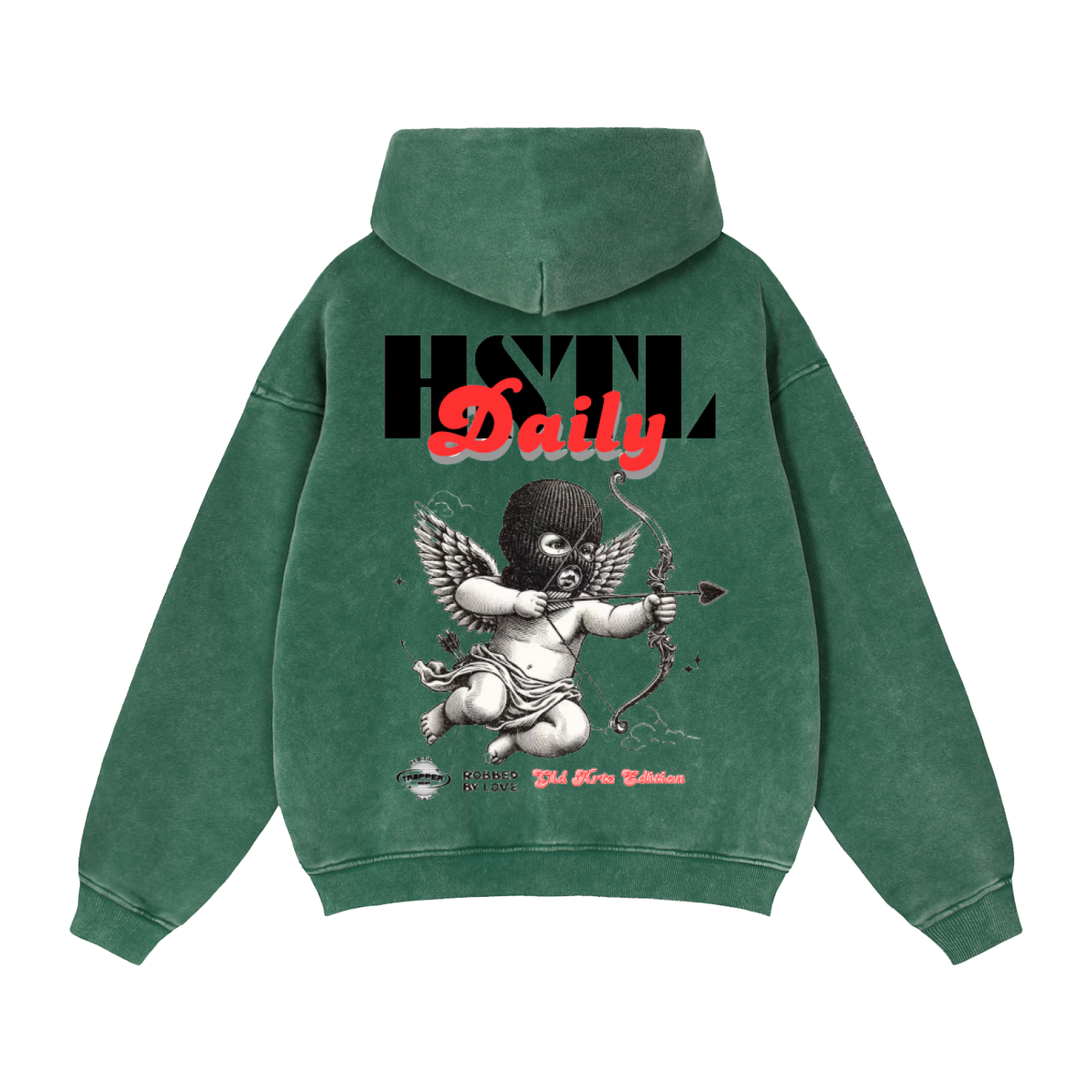 Zip-Through Boxy Fleece Hoodie