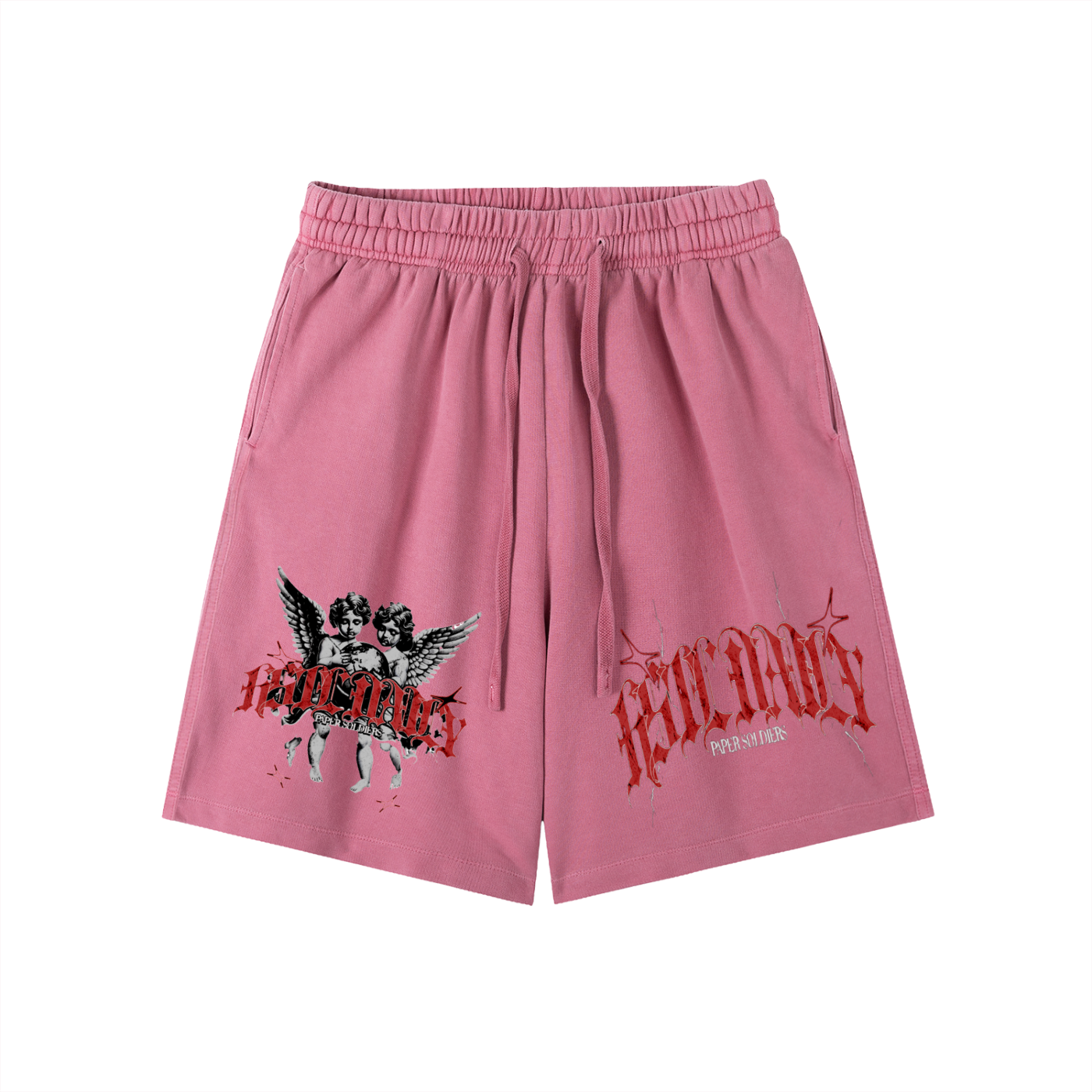 Vintage Wash Cotton Shorts