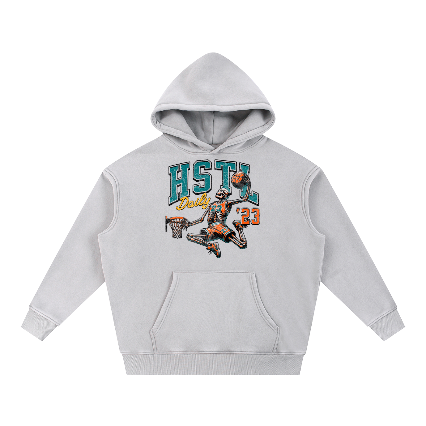 Snow Wash Fleece Oversize Hoodie
