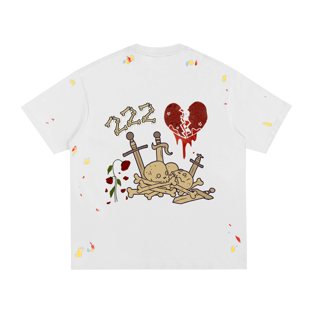 HSTL Til I Die Paint Splatter T-Shirt