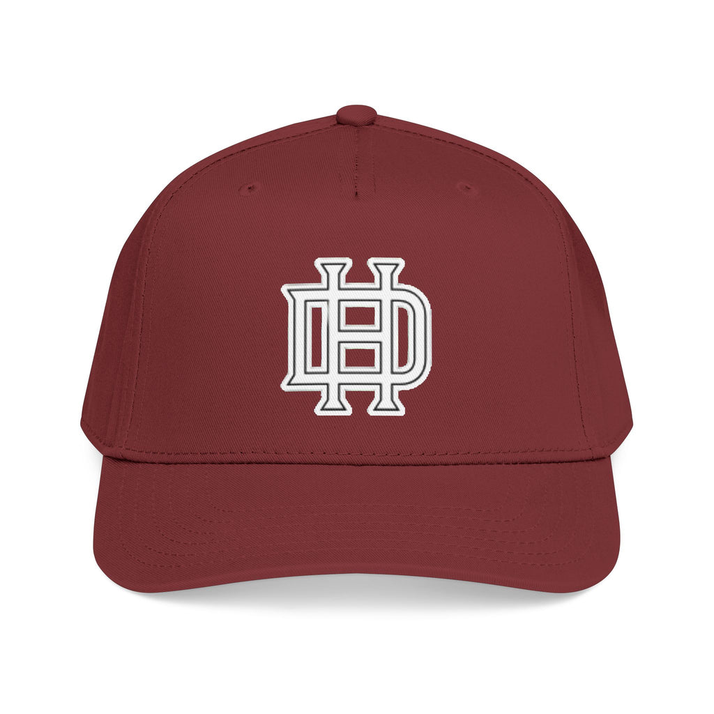 Interlocking DH Logo Mid Profile Baseball Cap | Embroidered Monogram Hat