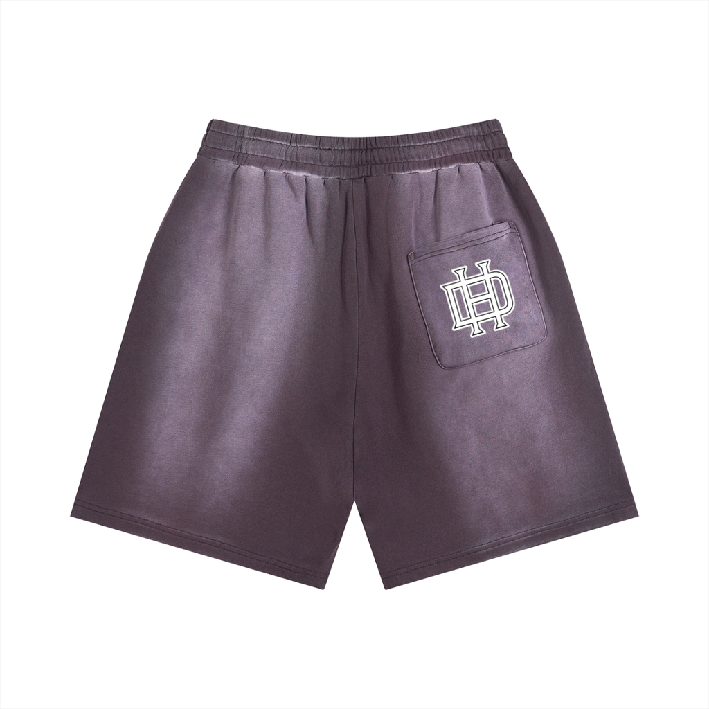 Sun Fade Distressed Shorts