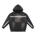 HSTL Til i Die Sun Fade Contrast Tape Fleece Hoodie