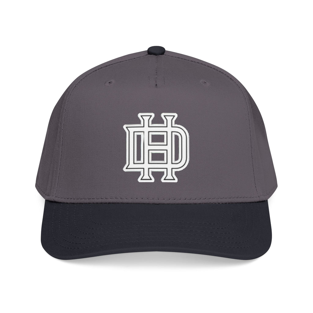 Interlocking DH Logo Mid Profile Baseball Cap | Embroidered Monogram Hat
