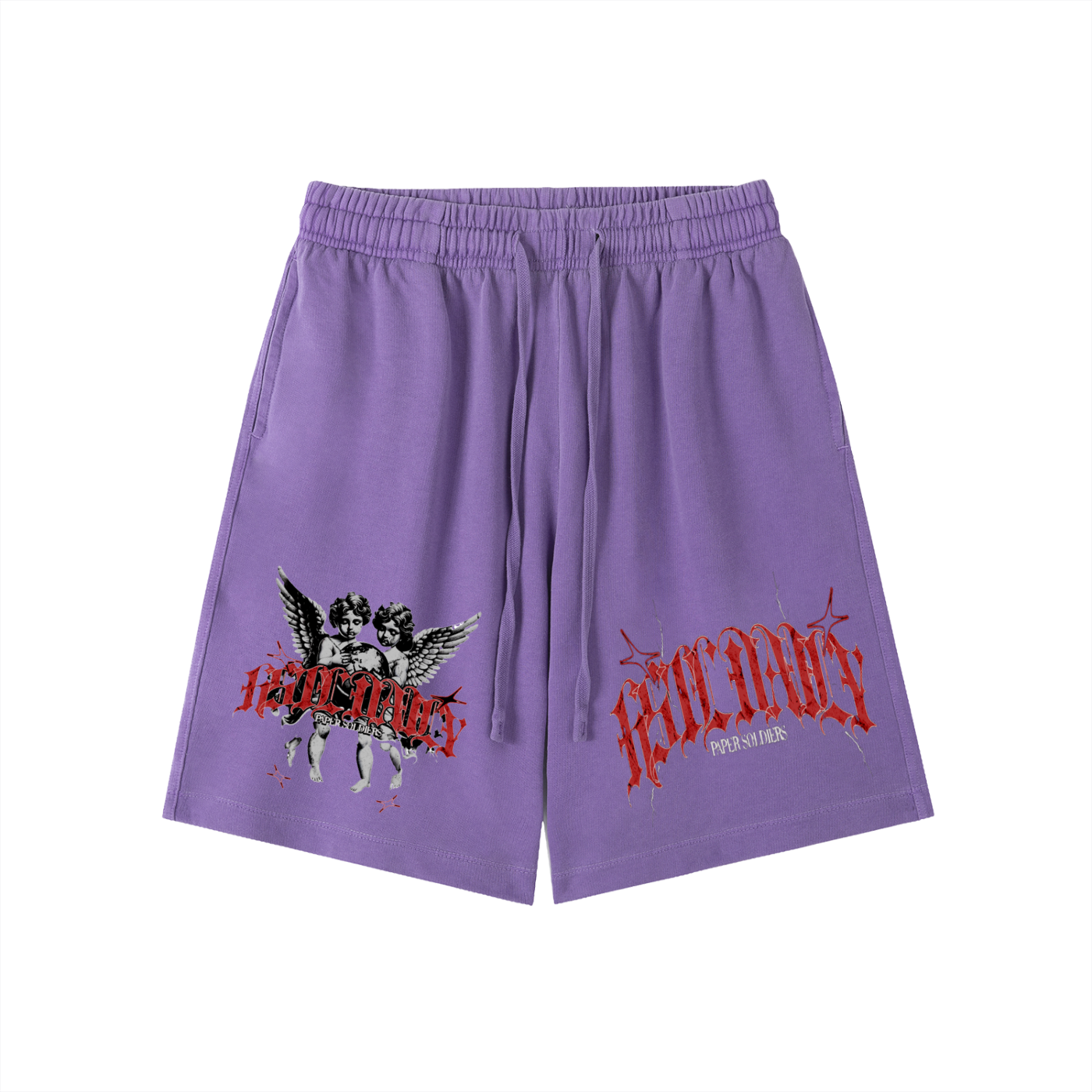 Vintage Wash Cotton Shorts