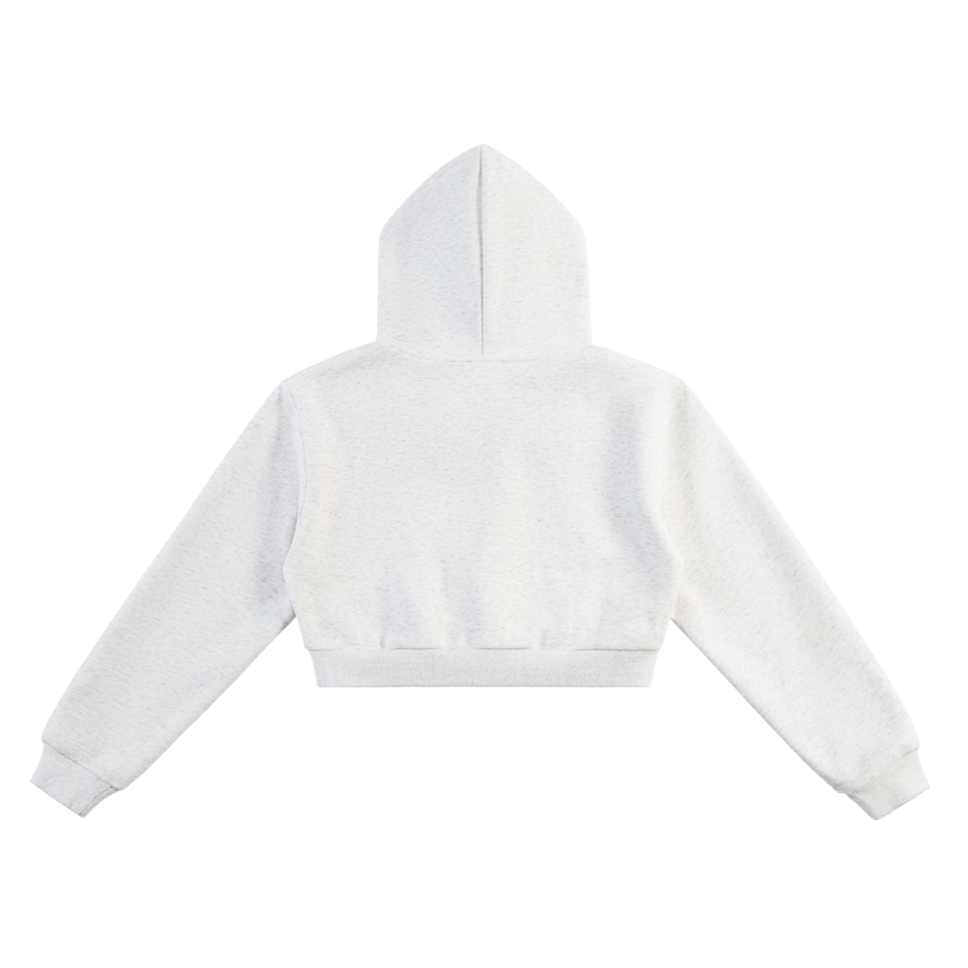 Womens Essential Cropped Hoodie