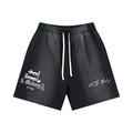 Sun Fade Distressed Shorts