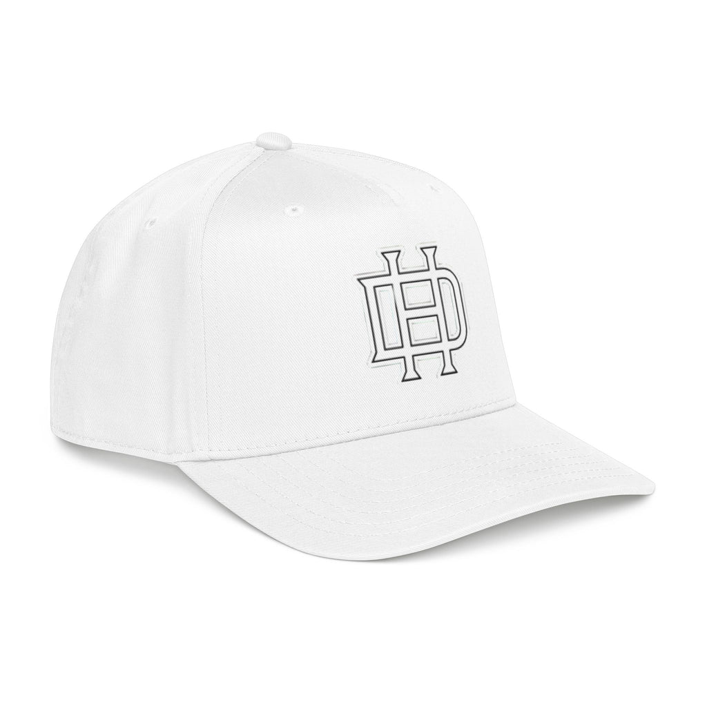 Interlocking DH Logo Mid Profile Baseball Cap | Embroidered Monogram Hat