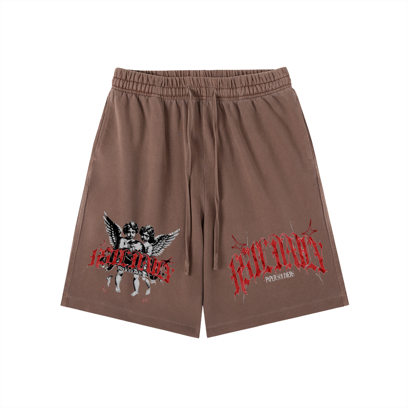 Vintage Wash Cotton Shorts