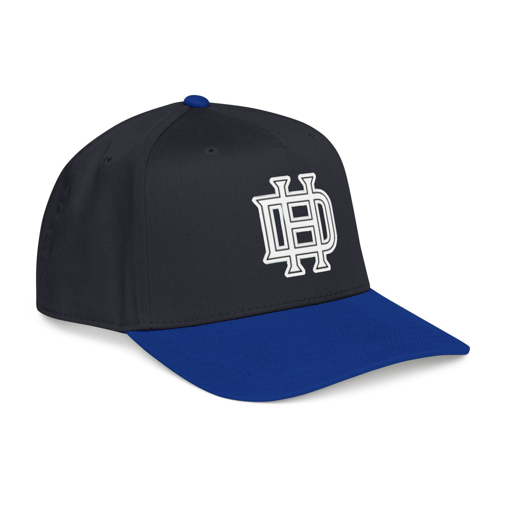 Interlocking DH Logo Mid Profile Baseball Cap | Embroidered Monogram Hat