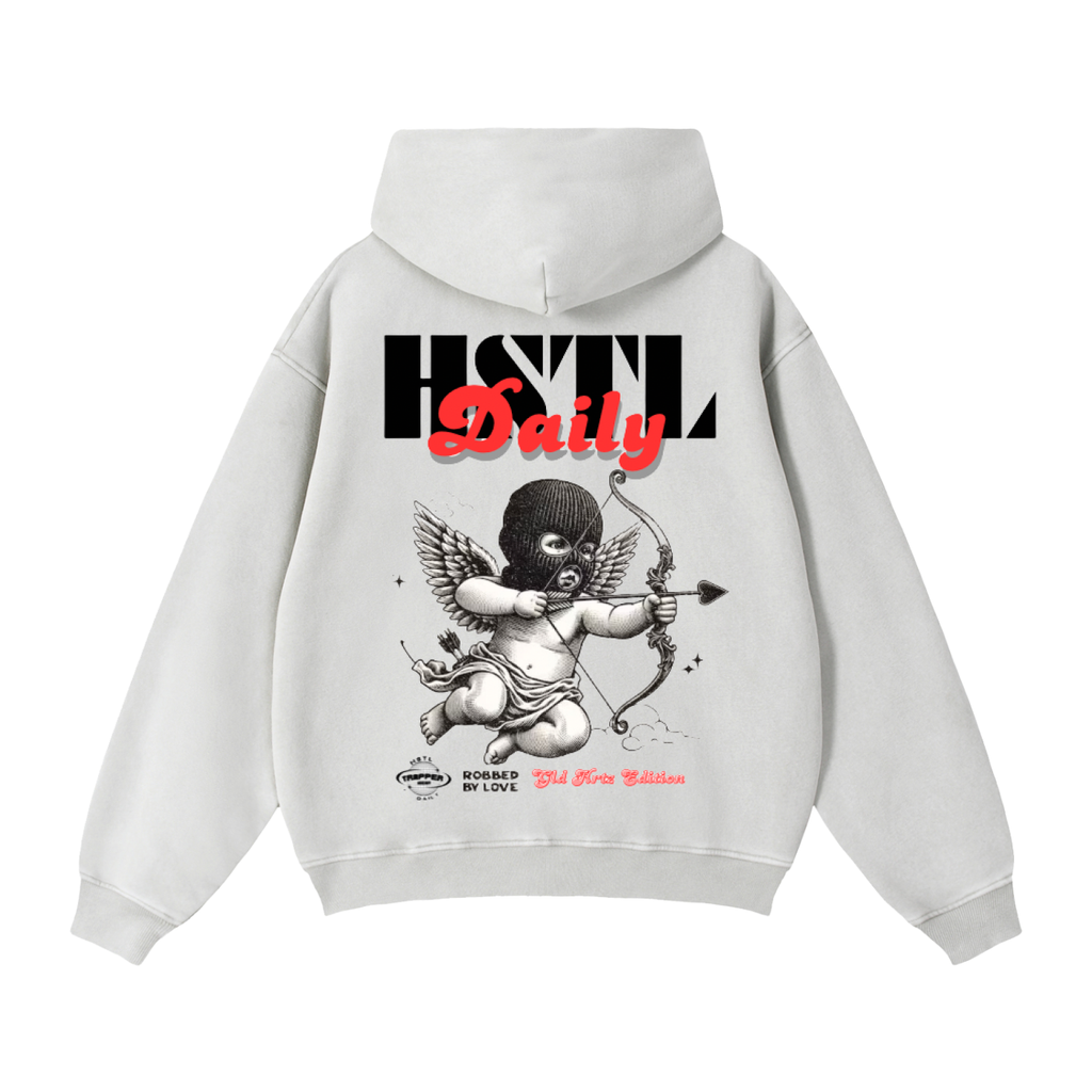 Zip-Through Boxy Fleece Hoodie