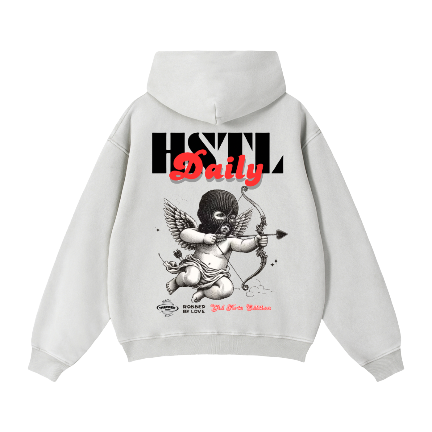 Zip-Through Boxy Fleece Hoodie