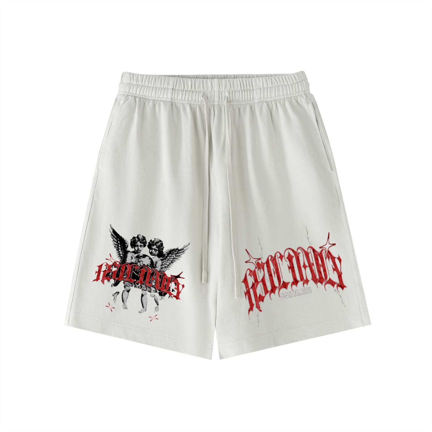 Vintage Wash Cotton Shorts