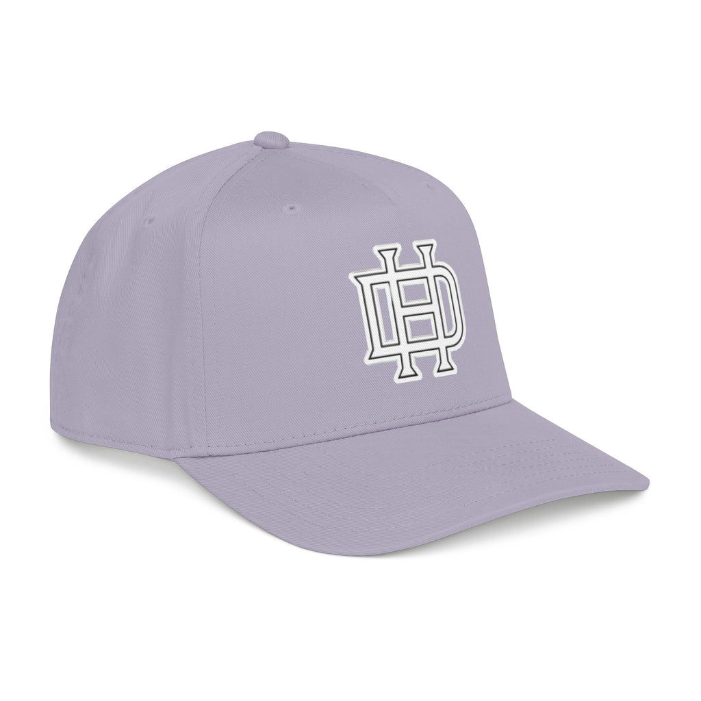 Interlocking DH Logo Mid Profile Baseball Cap | Embroidered Monogram Hat