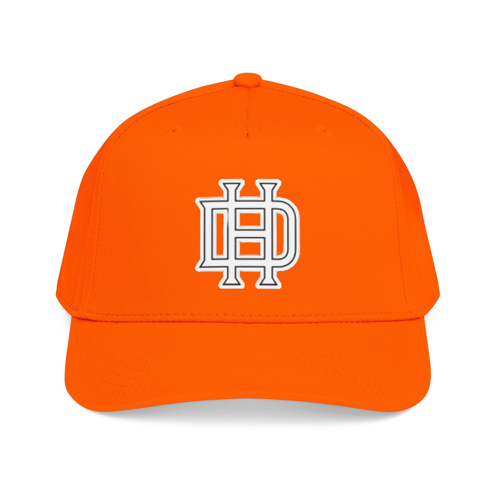 Interlocking DH Logo Mid Profile Baseball Cap | Embroidered Monogram Hat