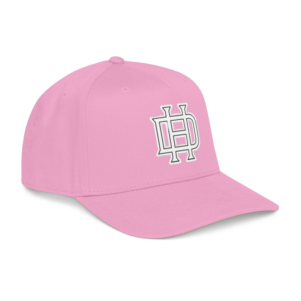 Interlocking DH Logo Mid Profile Baseball Cap | Embroidered Monogram Hat