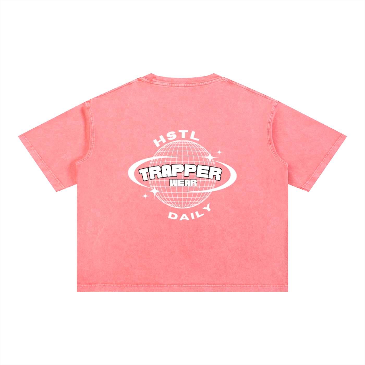 Mineral Wash Boxy Cotton T-Shirt