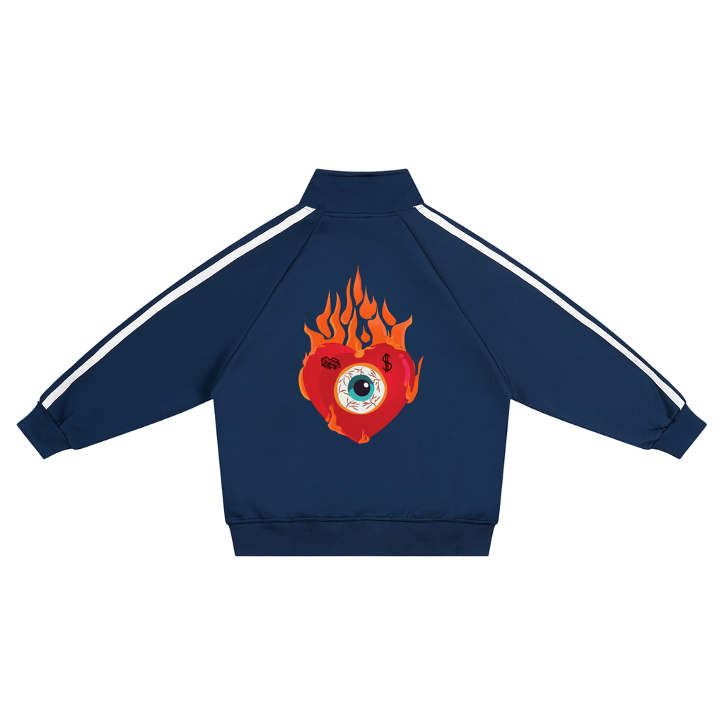 Kids’ Contrast Tape Coach Jacket