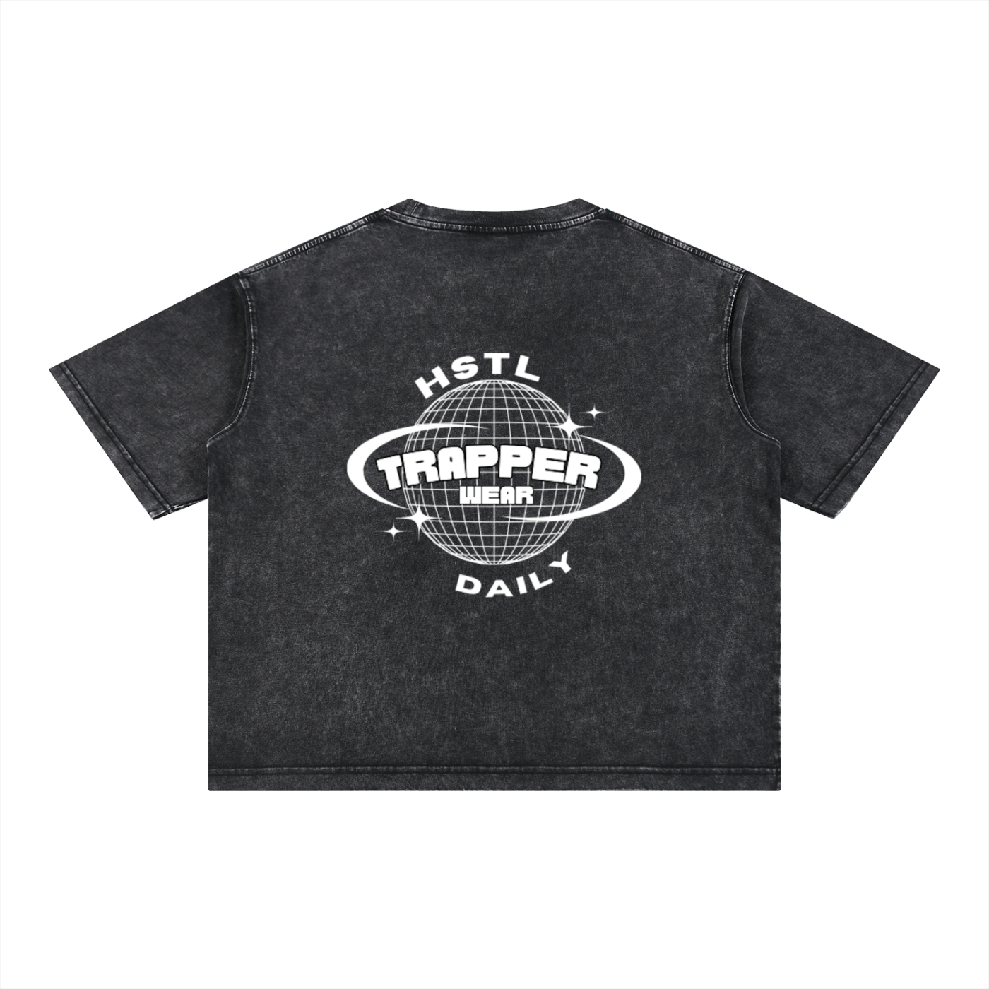 Mineral Wash Boxy Cotton T-Shirt