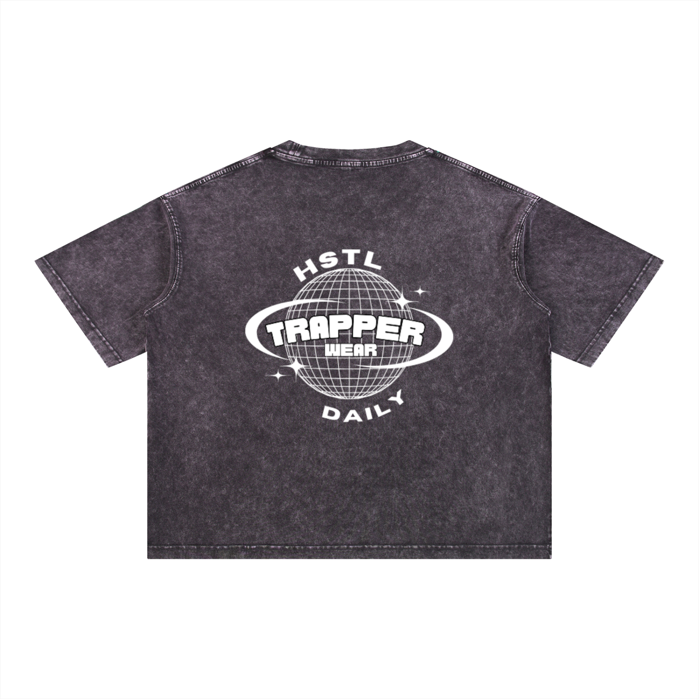 Mineral Wash Boxy Cotton T-Shirt