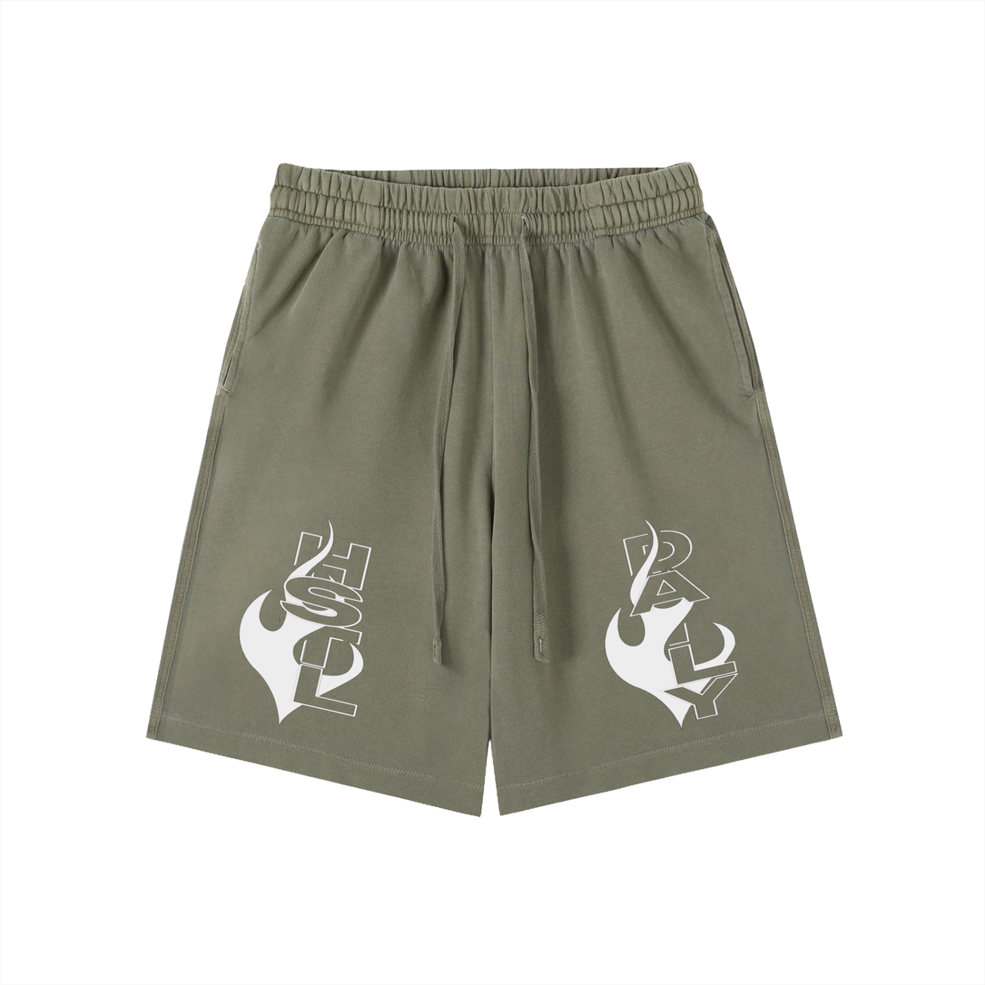 Vintage Wash Cotton Shorts