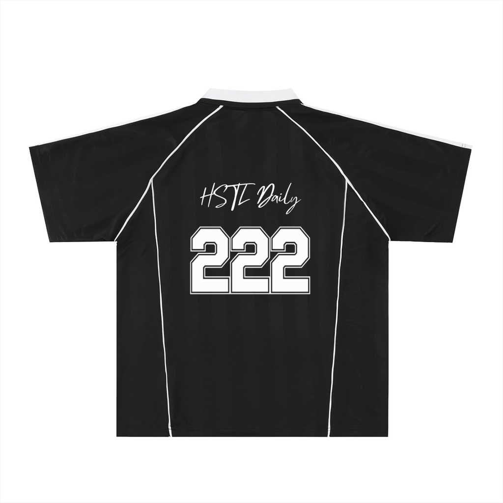 Shadow Stripe Collared Soccer Jersey