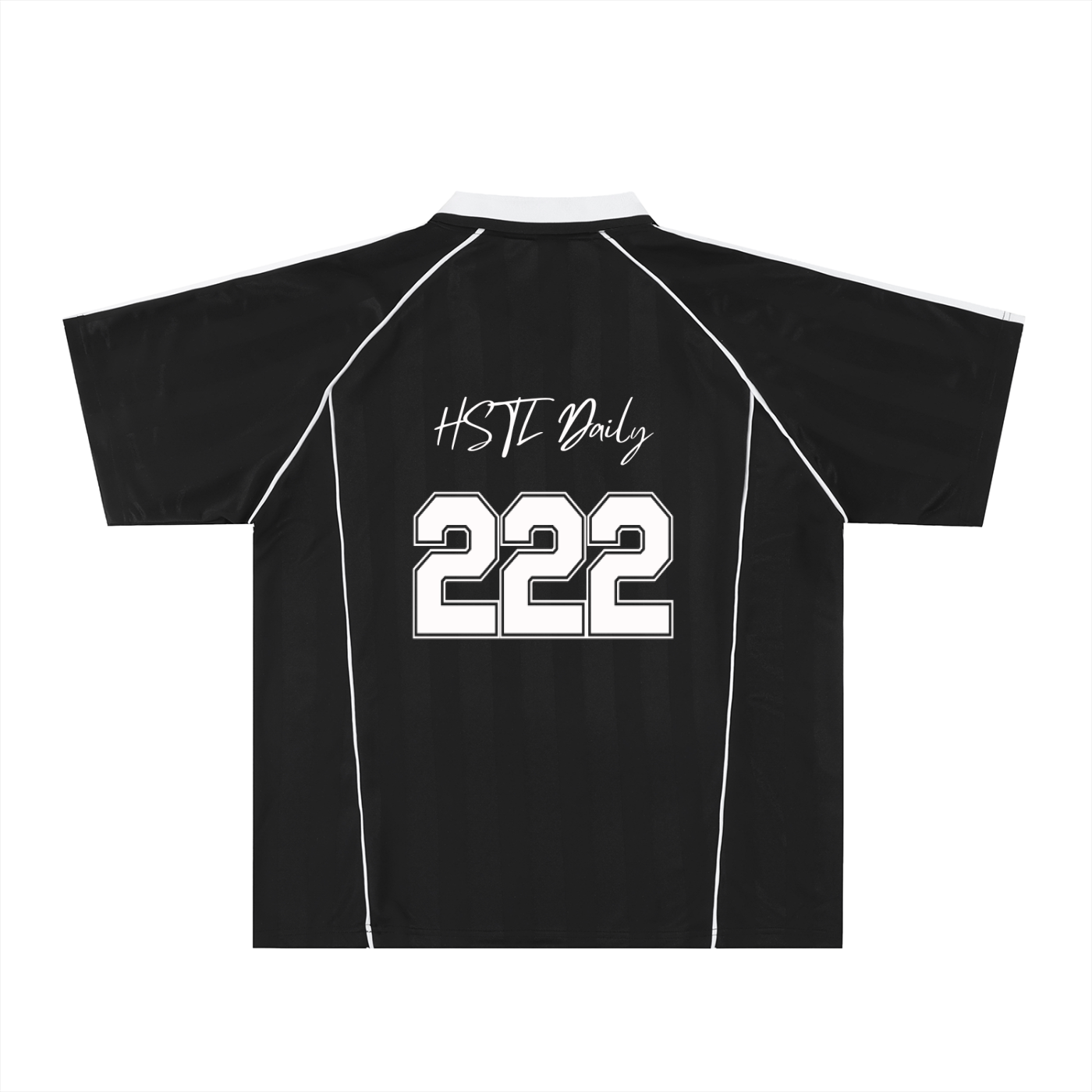 Shadow Stripe Collared Soccer Jersey