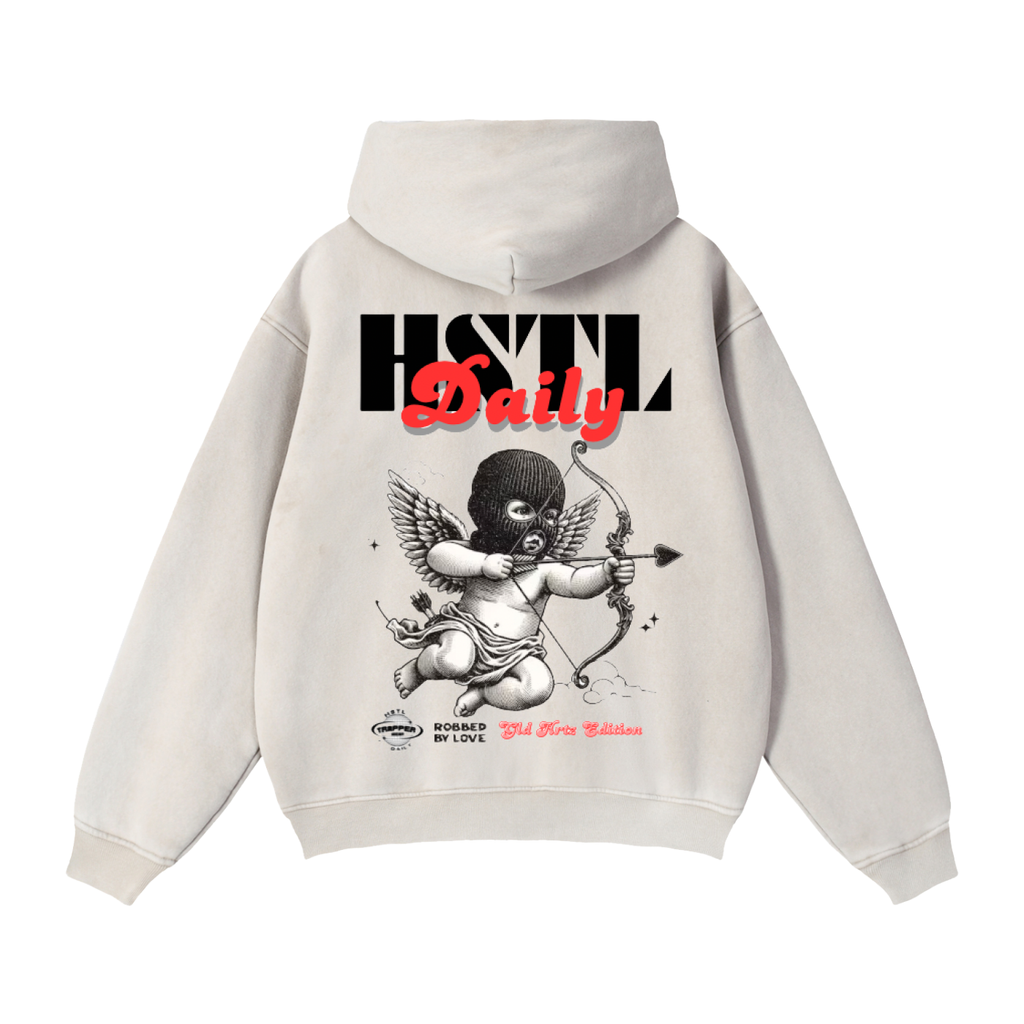 Zip-Through Boxy Fleece Hoodie