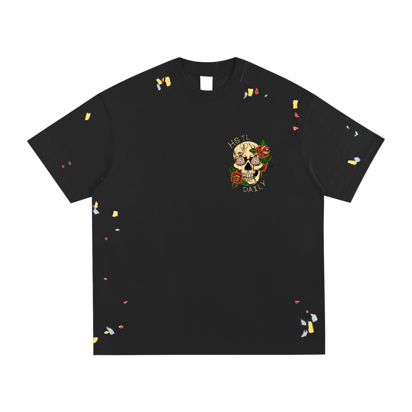 HSTL Til I Die Paint Splatter T-Shirt