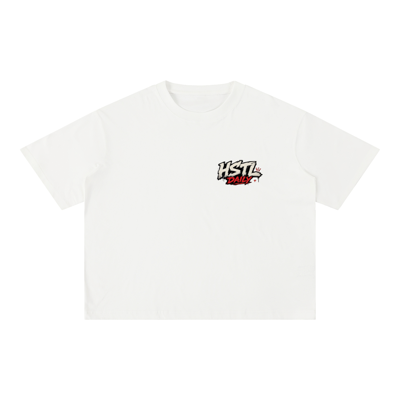 Mineral Wash Boxy Cotton T-Shirt