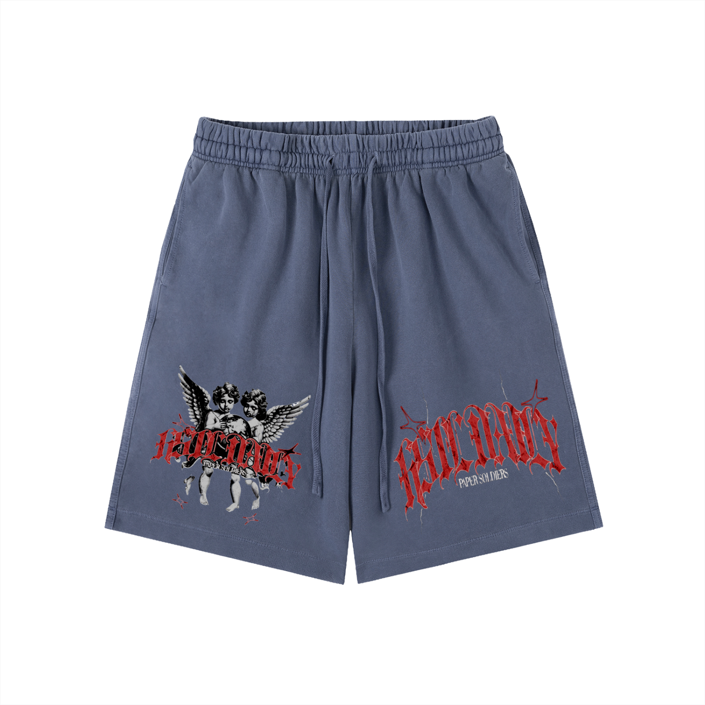 Vintage Wash Cotton Shorts