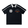 Unisex Contrast Piping Polo Shirt