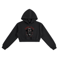 Womens Essential Cropped Hoodie