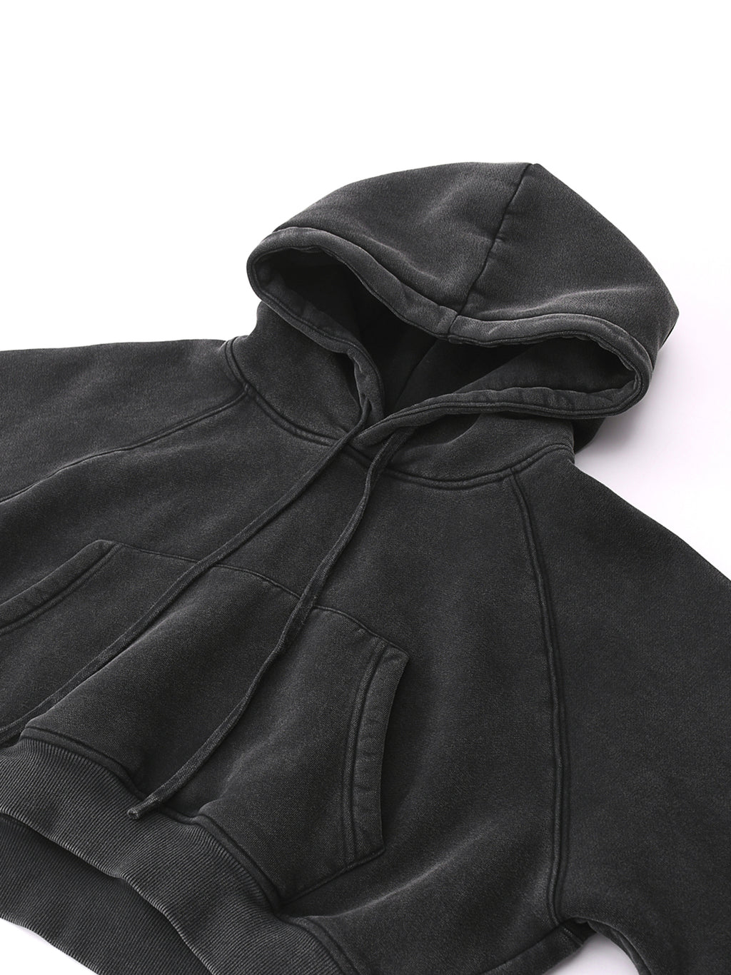 Women's Chrome HD Snow Washed Cropped Hoodie